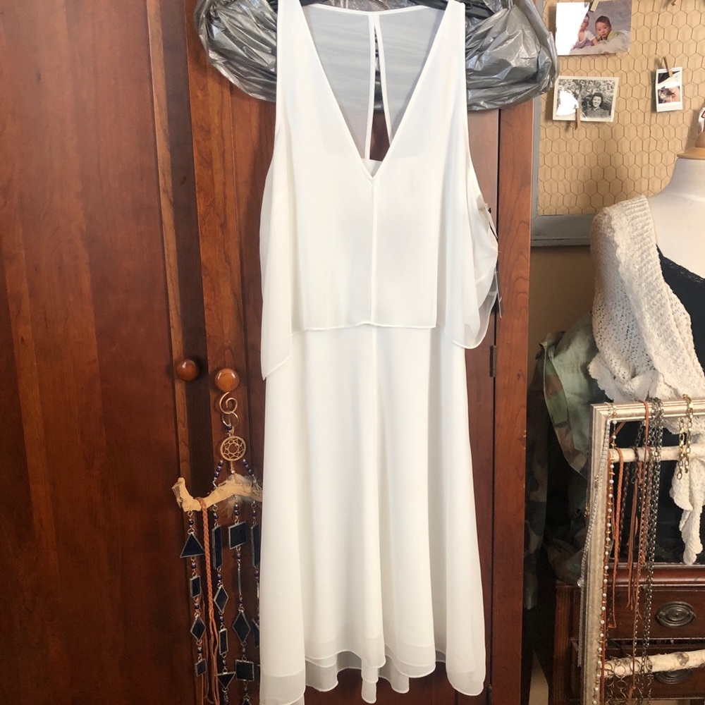 NWT Nordstrom Chiffon Dress, sz M